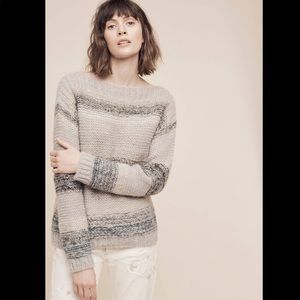 EUC Anthropologie Numph “Alis” striped pullover